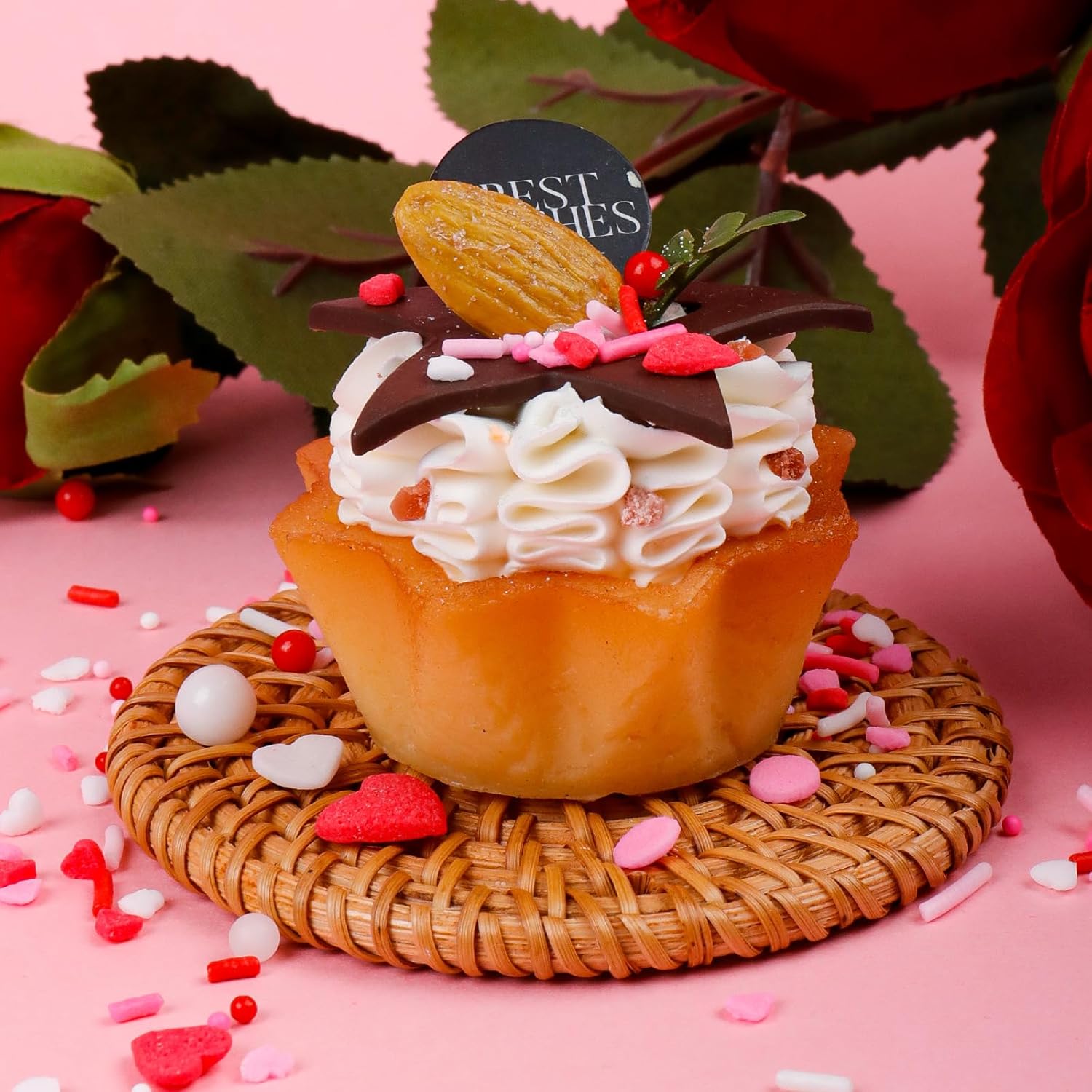 Valentines Sprinkles for Baking - White & Pink Pearls Sprinkles with Jimmies for Cookies, Cakes, Cupcakes & Donuts, Valentines Day Decor| Mixed Size, 4.58oz (130g) - Image 10