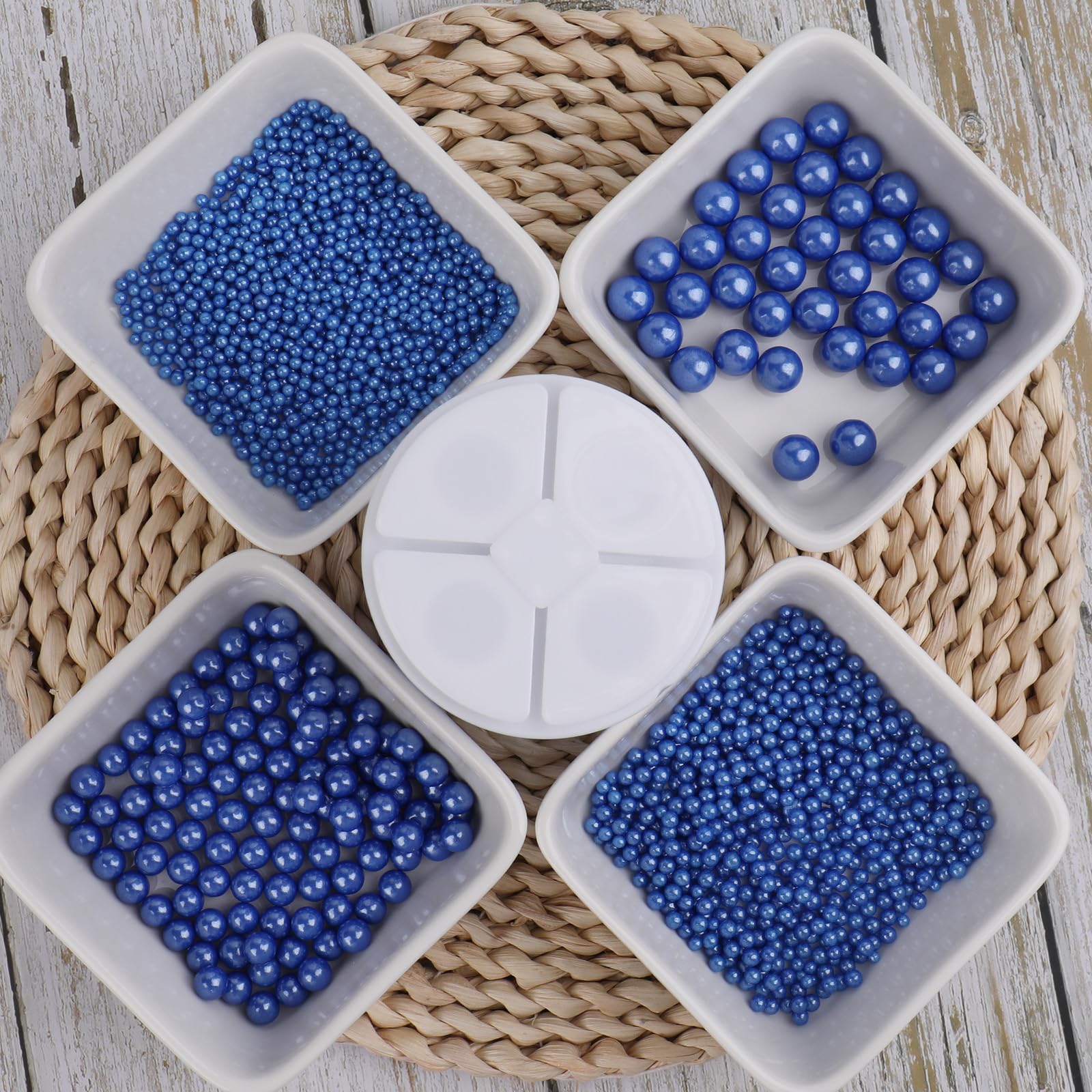 Pearl Sprinkles for Cake, Cupcake & Cookie Decorating – 4 Sizes Mix (7.8oz) Baking, Donuts & Ice Cream Toppings - Image 28