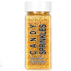 Sanding Sugar Crystals, 4.6 oz Edible Sparkling Sugar for Baking Topping, Cupcakes, Cookies, Ice Cream & Cake Decorating, Wedding Shower Party Christmas Valentines Supplies