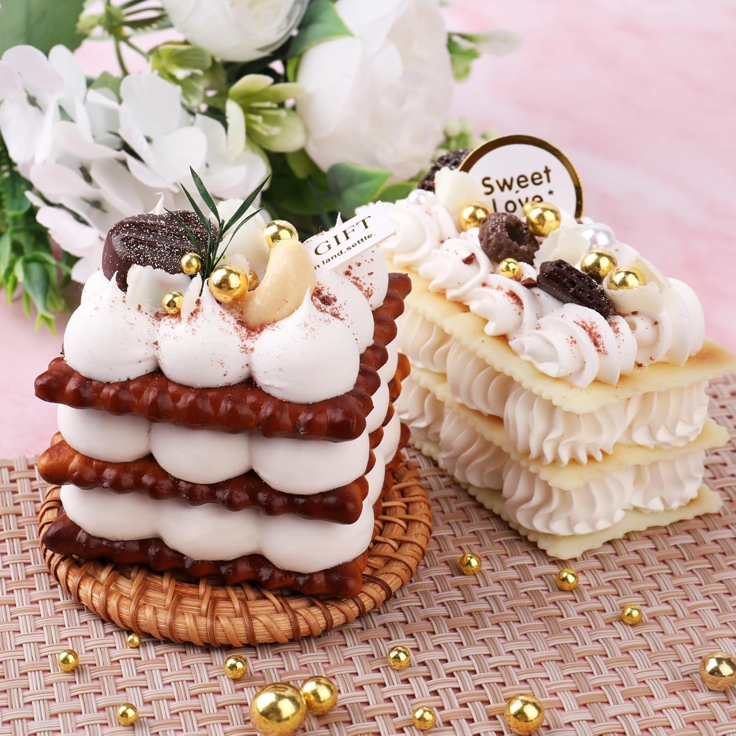 White/Gold/Silver Pearl Sprinkles for Cake Decorating, 4 Sizes Sugar 130g/4.6oz, Cupcake, Ice Cream, Donuts, Macaron Toppings Supplies (2mm, 4mm, 7mm, 1cm) - Image 14