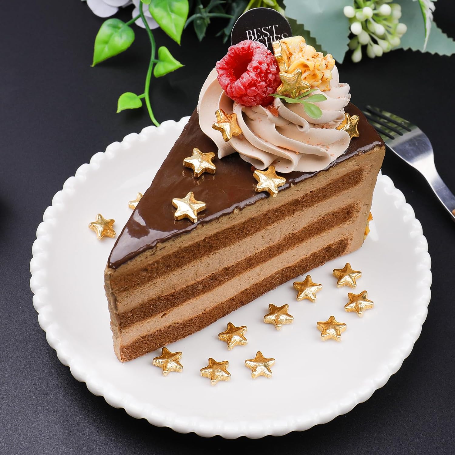 Star Sprinkles, Edible Candy Stars for Cake Decorating, Cupcakes, Cookies & Desserts, 4.6oz Shiny Metallic Gold Sprinkles for Christmas, Graduation, Birthday, Holiday Baking - Image 16