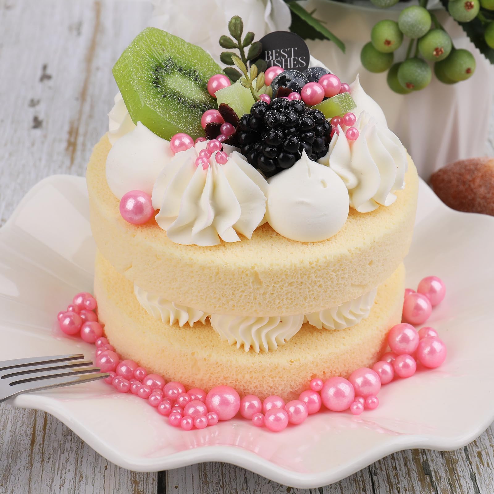 Pearl Sprinkles for Cake, Cupcake & Cookie Decorating – 4 Sizes Mix (7.8oz) Baking, Donuts & Ice Cream Toppings - Image 26