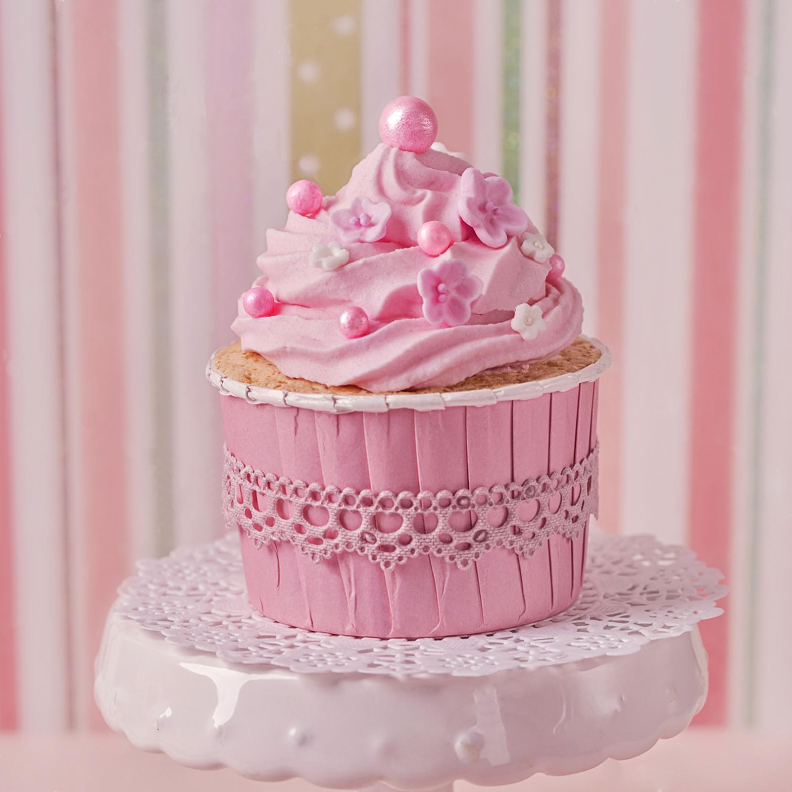 Pearl Sprinkles for Cake, Cupcake & Cookie Decorating – 4 Sizes Mix (7.8oz) Baking, Donuts & Ice Cream Toppings - Image 3