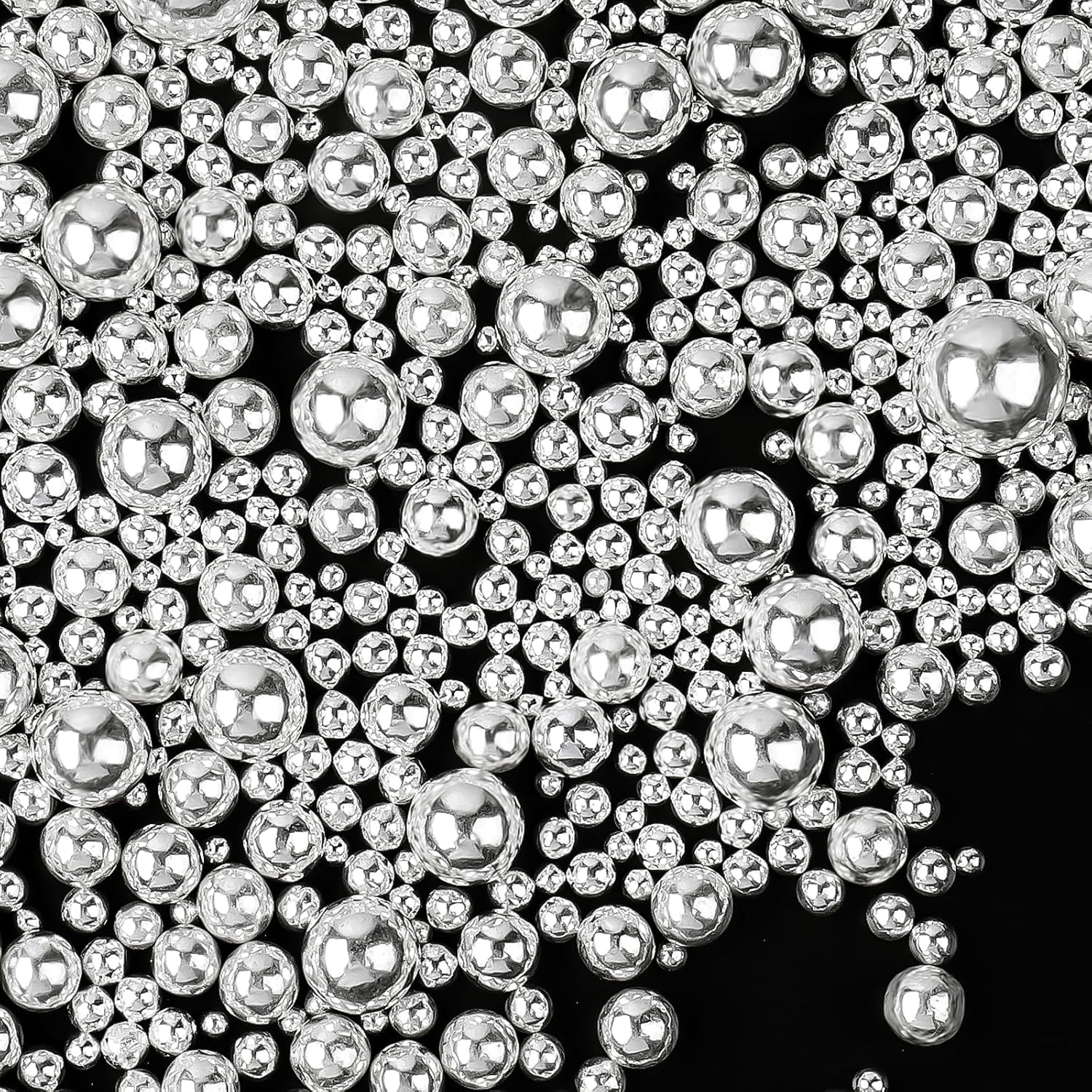 Edible Gold Pearl Sprinkles for Cake Decorating, 130g/4.6oz Candy Baking Decorations, Ice Cream Toppings and Cookie Decorating, Wedding Party Supplies - Image 7