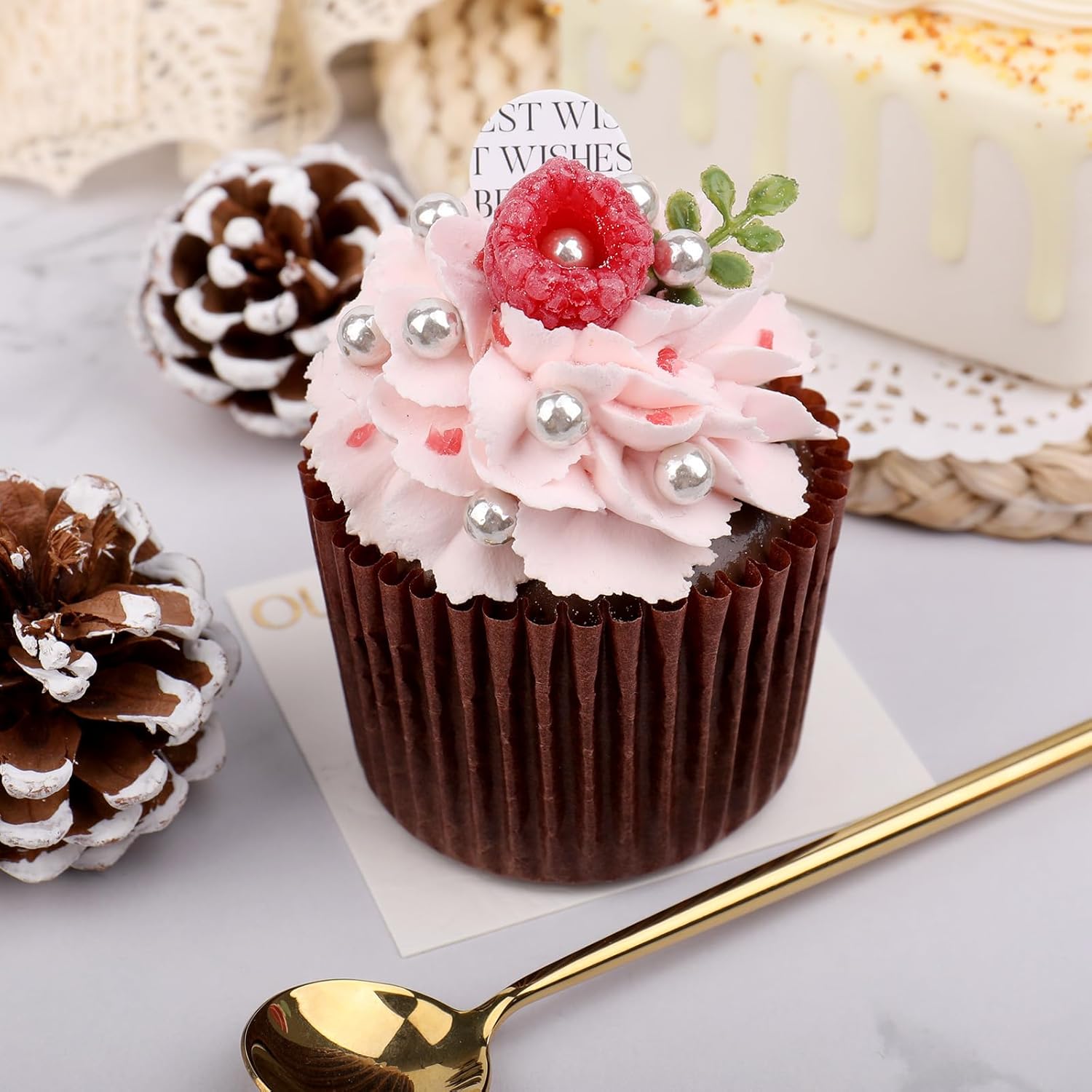 Sprinkles for Cake Decorating, White Pearl Sprinkles 4 Sizes Mix for Cake Cupcake Cookie Baking Donuts Ice Cream Toppings - Image 15