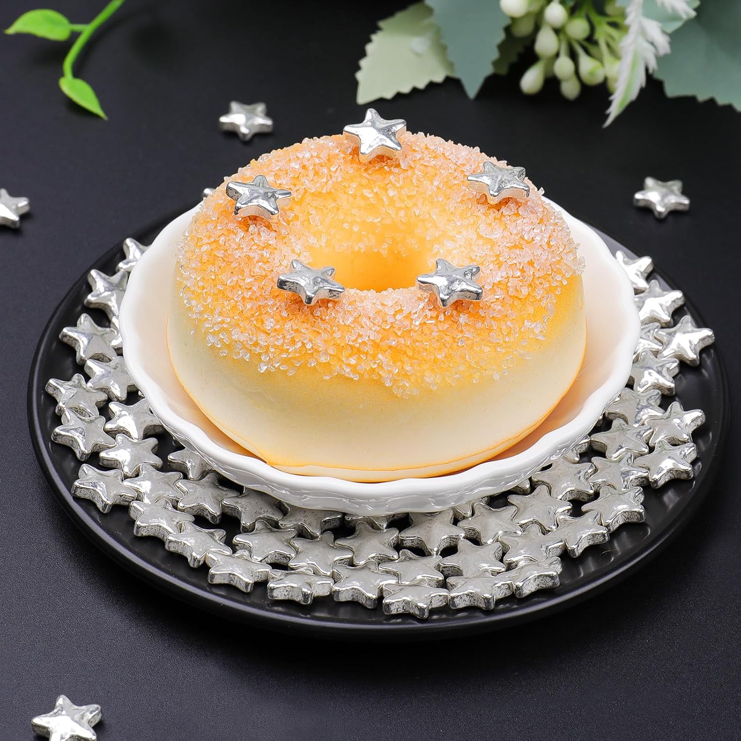 Star Sprinkles, Edible Candy Stars for Cake Decorating, Cupcakes, Cookies & Desserts, 4.6oz Shiny Metallic Gold Sprinkles for Christmas, Graduation, Birthday, Holiday Baking - Image 9