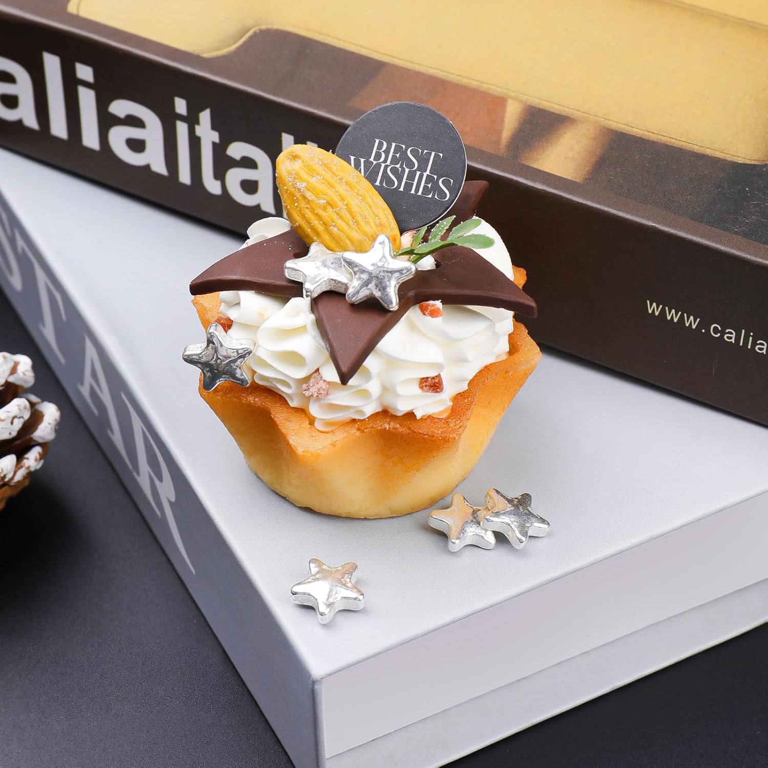 Star Sprinkles, Edible Candy Stars for Cake Decorating, Cupcakes, Cookies & Desserts, 4.6oz Shiny Metallic Gold Sprinkles for Christmas, Graduation, Birthday, Holiday Baking - Image 8