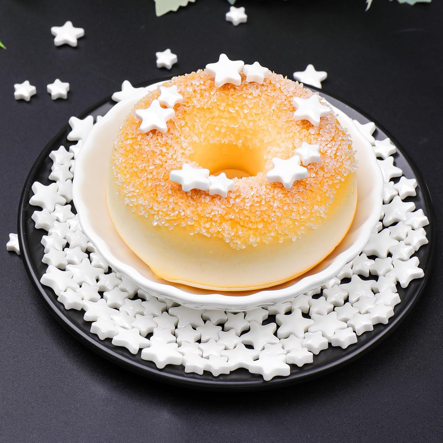 Star Sprinkles, Edible Candy Stars for Cake Decorating, Cupcakes, Cookies & Desserts, 4.6oz Shiny Metallic Gold Sprinkles for Christmas, Graduation, Birthday, Holiday Baking - Image 4