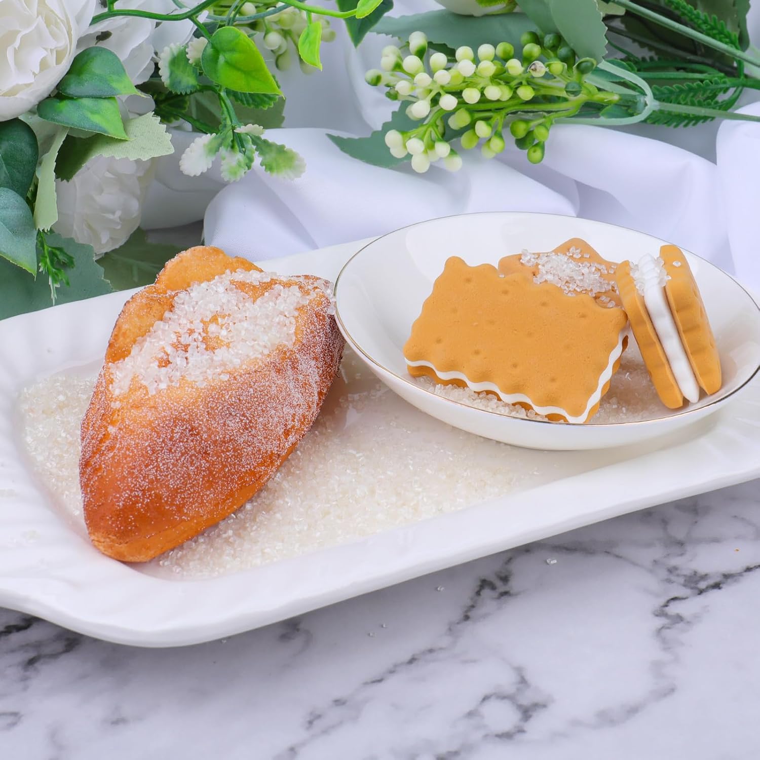 Sanding Sugar Crystals, 4.6 oz Edible Sparkling Sugar for Baking Topping, Cupcakes, Cookies, Ice Cream & Cake Decorating, Wedding Shower Party Christmas Valentines Supplies - Image 9