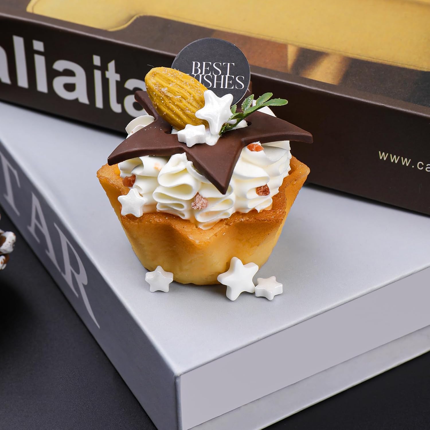 Star Sprinkles, Edible Candy Stars for Cake Decorating, Cupcakes, Cookies & Desserts, 4.6oz Shiny Metallic Gold Sprinkles for Christmas, Graduation, Birthday, Holiday Baking - Image 3