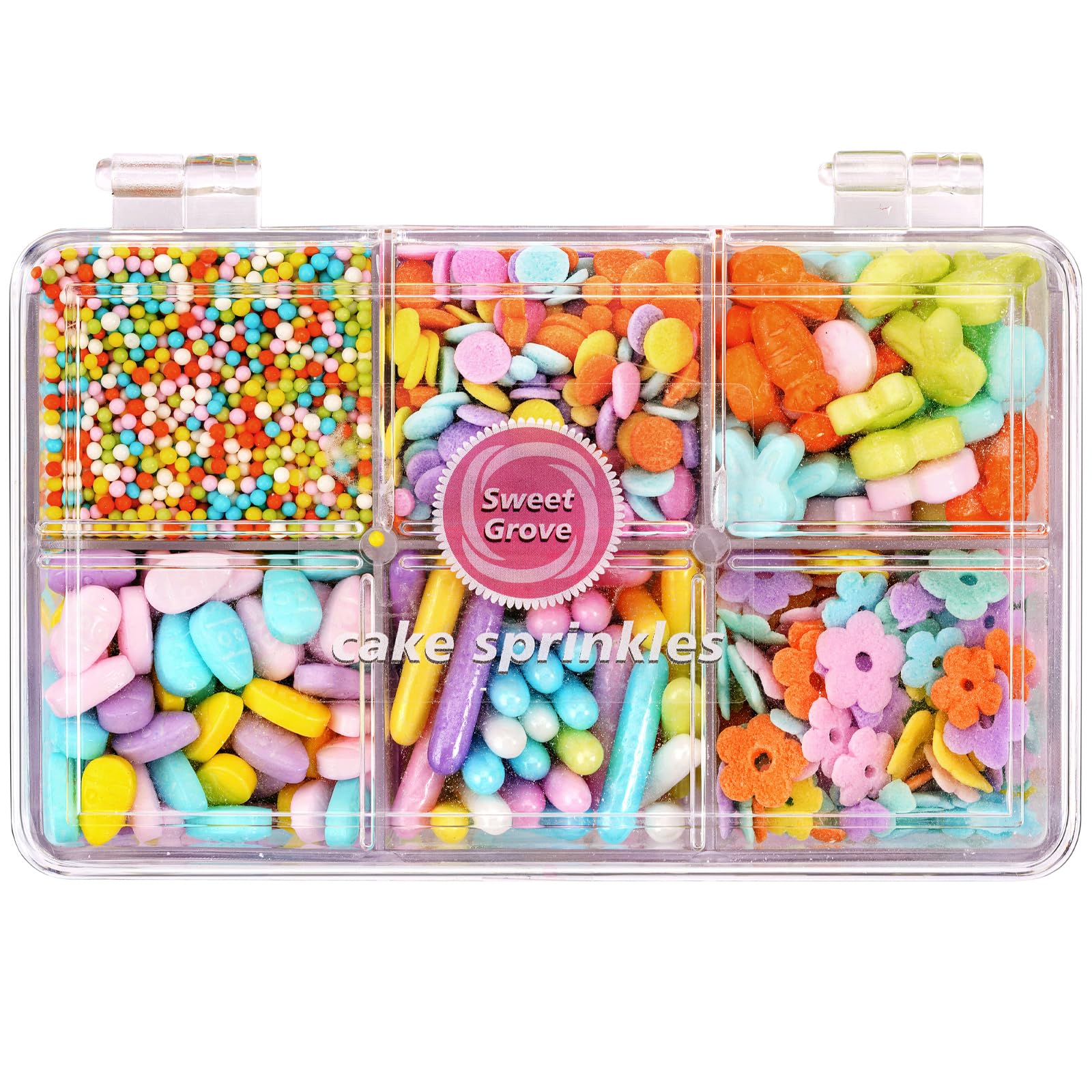 easter sprinkles pastel bunny egg flower mix cake decorating cupcakes cookies