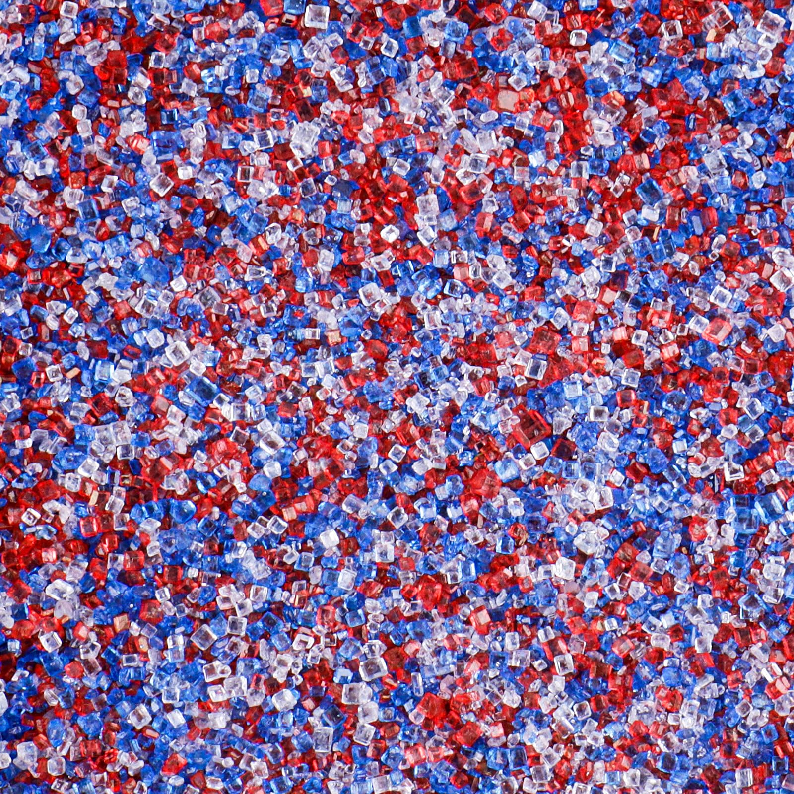 4th of July Sanding Sugar Sprinkles – Red White and Blue Sparkling Sugar Crystals for Cake Decorating, Cupcakes, Cookies & Patriotic Dessert Toppings - Image 2
