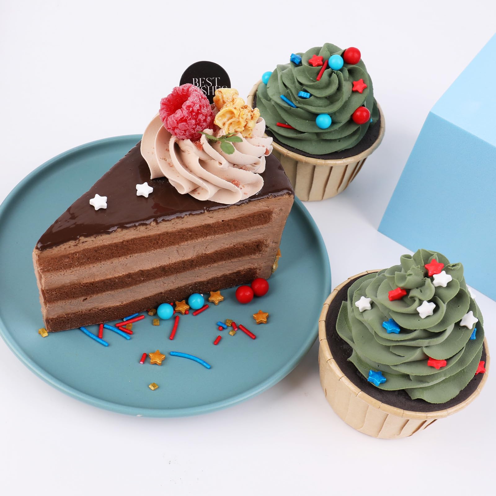 Red White and Blue Sprinkles for Cake Decorating – Patriotic 4th of July Sprinkles Mix with Stars, Pearls, Jimmies & Sanding Sugar for Cakes, Cupcakes & Cookies - Image 7