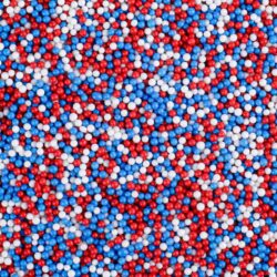 patriotic nonpareils sprinkles red white blue mini pearls cake decorating topping
