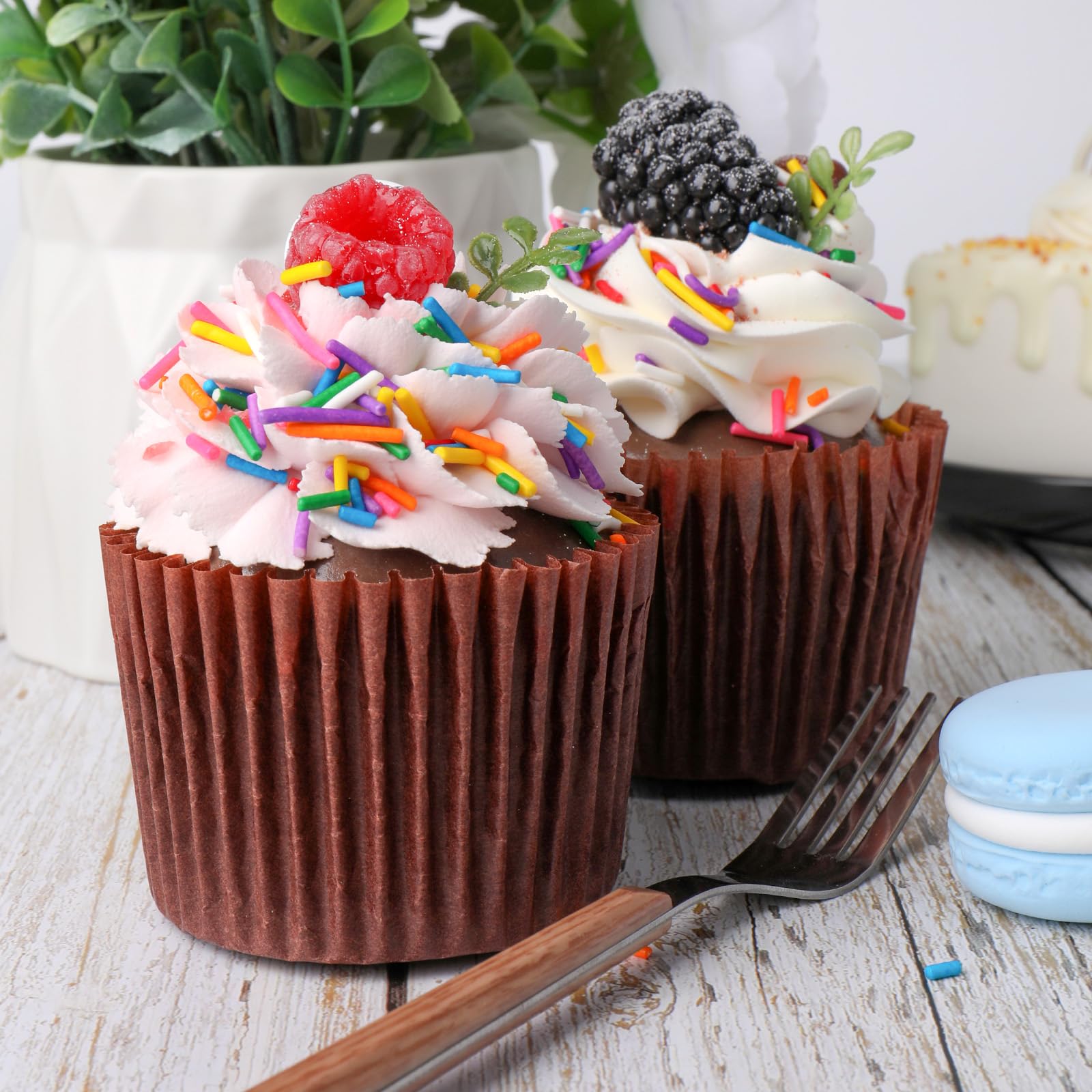 Rainbow Jimmies Sprinkles for Cake Decorating – Multi Color Edible Sprinkles for Cakes, Cupcakes & Desserts - Image 3