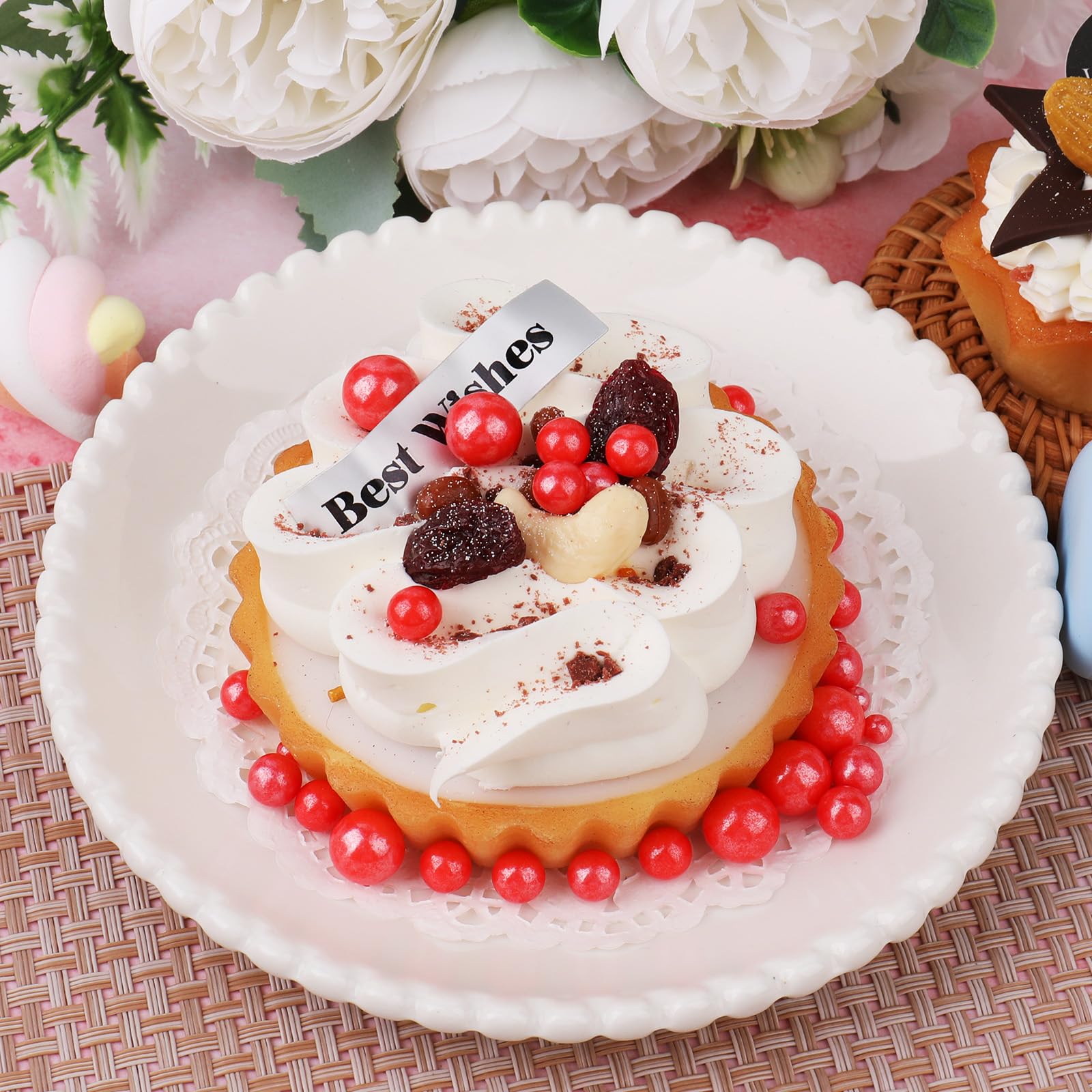 Edible Pearl Sprinkles for Cake Decorating – 4 Jar Set Multi-Size Sugar Pearls for Baking & Dessert Toppings - Image 8