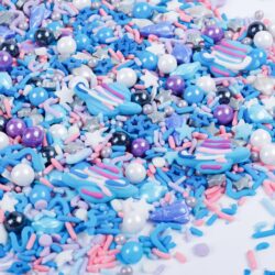 space themed sprinkles galaxy mix rocket planet star spacecraft cake decorating