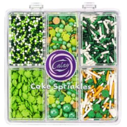 st patricks day green sprinkles shamrock clover mix cake decorating cupcakes cookies