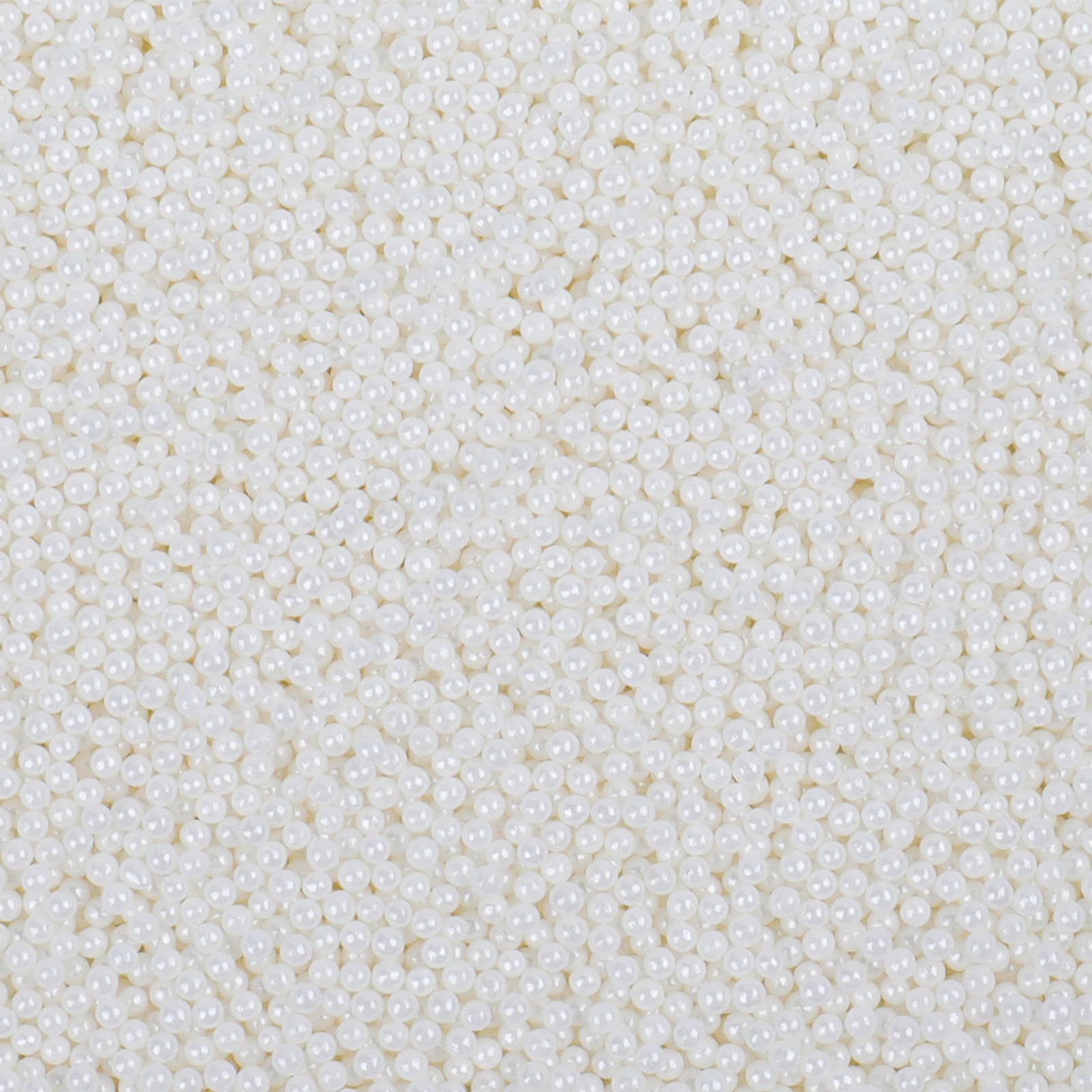 white nonpareils sprinkles 2mm mini sugar pearls cake decorating baking dessert topping