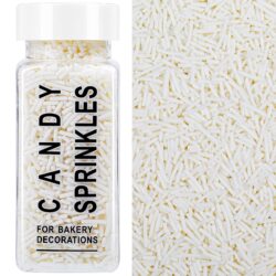 multi color jimmies sprinkles white red blue brown cake decorating cupcake toppings